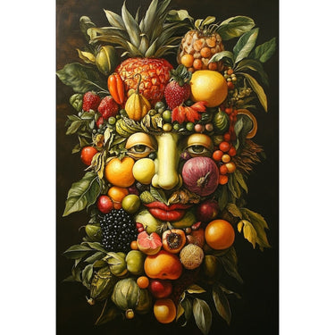 Tableau Tête Fruits